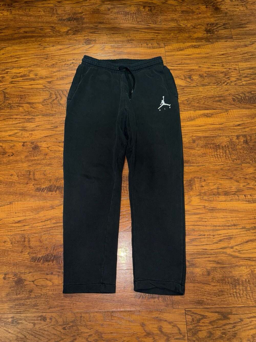 Jordan Jumpman Fleece Sweatpants Size L Black White